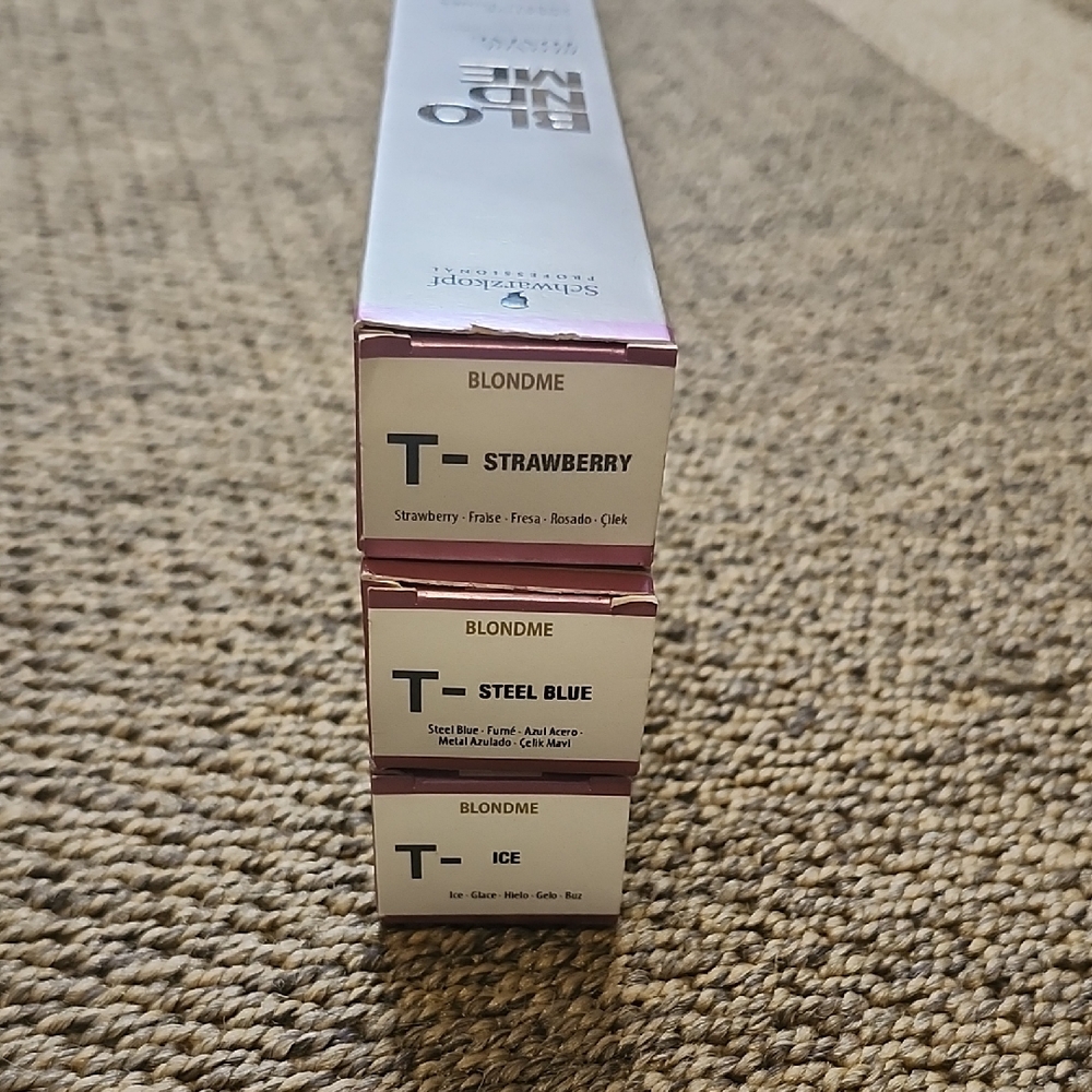 Schwarzkopf BlondMe Hair Color Trio